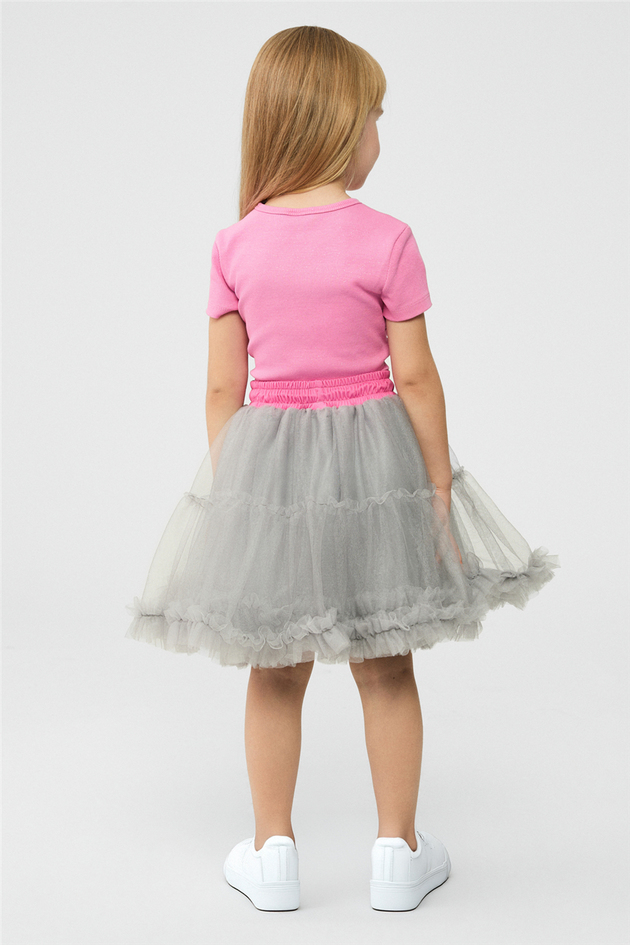 Tyess Girl Grey SkirtTyess Girl Grey Skirt