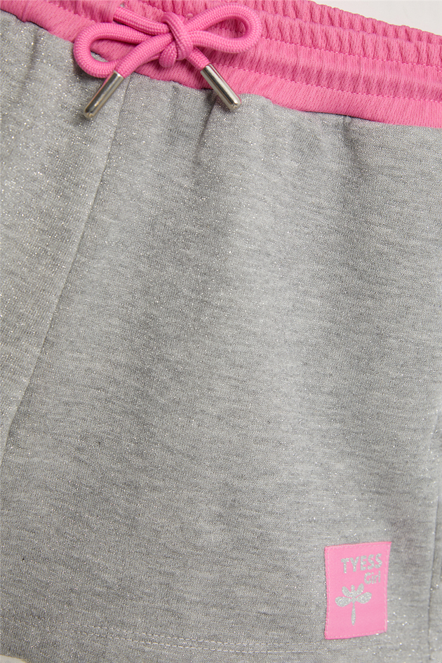 Tyess Girl Grey ShortsTyess Girl Grey Shorts