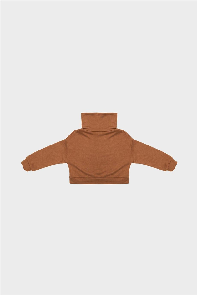 Tyess Kız Çocuk Kamel Sweatshirt