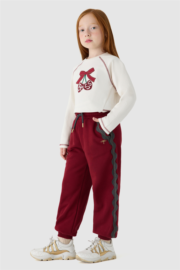 Tyess Kız Çocuk Oversize Eşofman AltıTyess Kız Çocuk Oversize Eşofman Altı