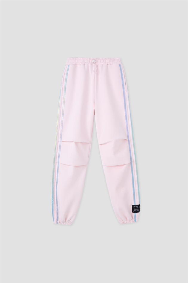 Tyess Kız Çocuk Pembe Eşofman AltıTyess Kız Çocuk Pembe Eşofman Altı