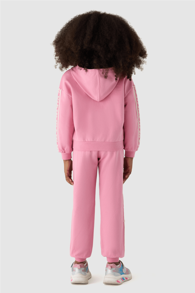Tyess Kız Çocuk Pembe Eşofman TakımTyess Kız Çocuk Pembe Eşofman Takım
