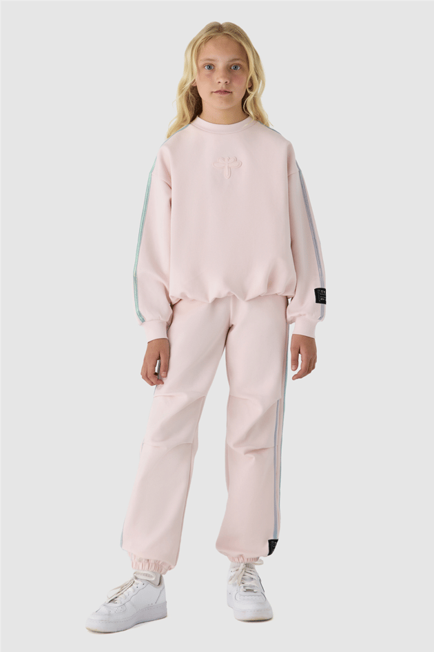 Tyess Kız Çocuk Pembe SweatshirtTyess Kız Çocuk Pembe Sweatshirt
