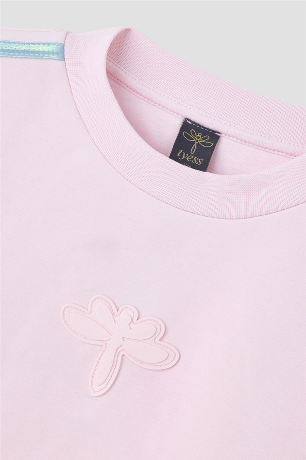 Tyess Kız Çocuk Pembe SweatshirtTyess Kız Çocuk Pembe Sweatshirt