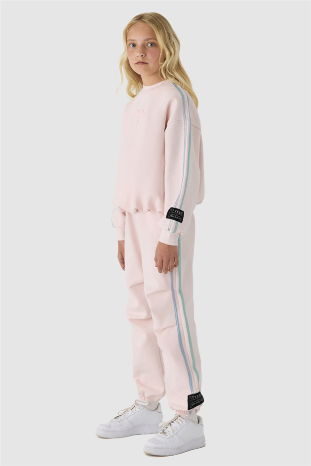 Tyess Kız Çocuk Pembe SweatshirtTyess Kız Çocuk Pembe Sweatshirt