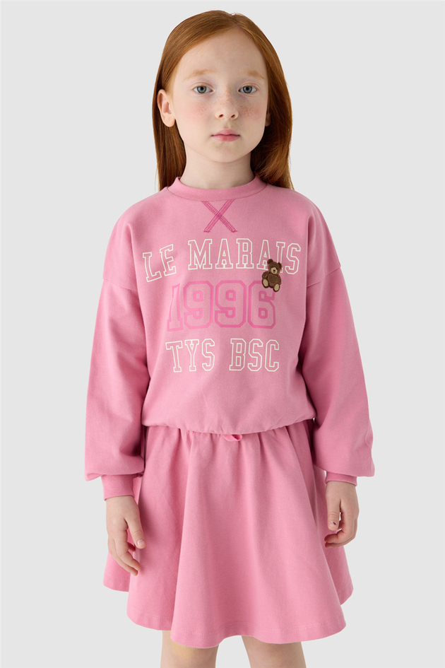 Tyess Kız Çocuk Pembe Takım ve SetlerTyess Kız Çocuk Pembe Takım ve Setler