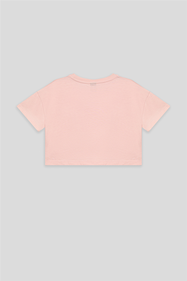 Tyess Kız Çocuk Pembe TişörtTyess Kız Çocuk Pembe Tişört