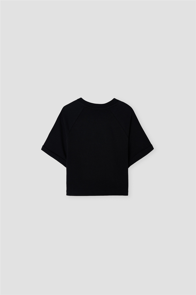 Tyess Kız Çocuk Siyah TshirtTyess Kız Çocuk Siyah Tshirt