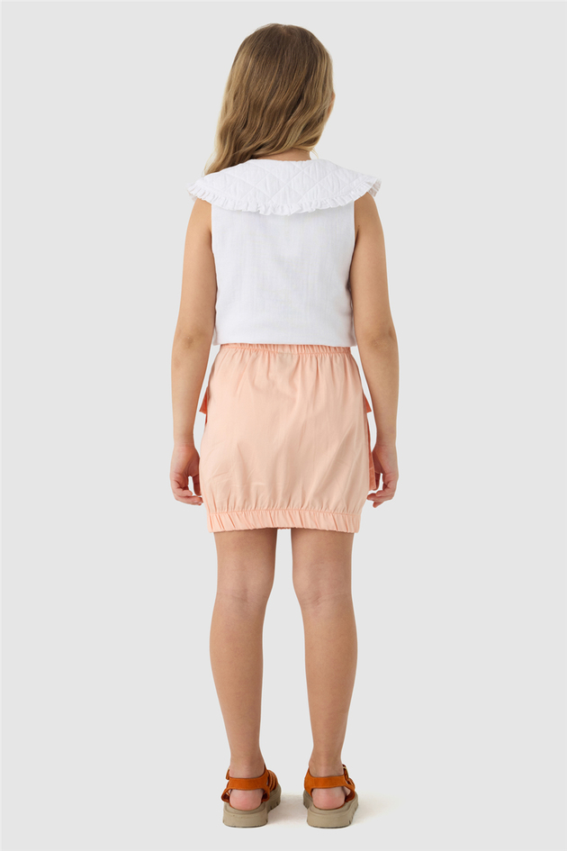 Tyess Girl Salmon SkirtTyess Girl Salmon Skirt