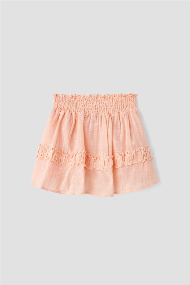 Tyess Girl Salmon SkirtTyess Girl Salmon Skirt