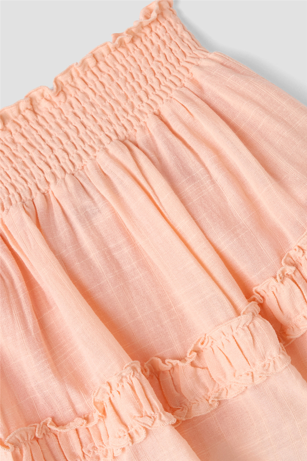 Tyess Girl Salmon SkirtTyess Girl Salmon Skirt