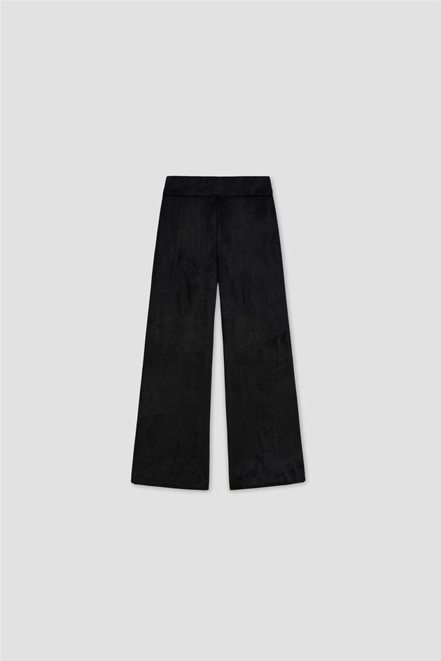 Tyess Kız Çocuk Süet İspanyol Paça PantolonTyess Kız Çocuk Süet İspanyol Paça Pantolon