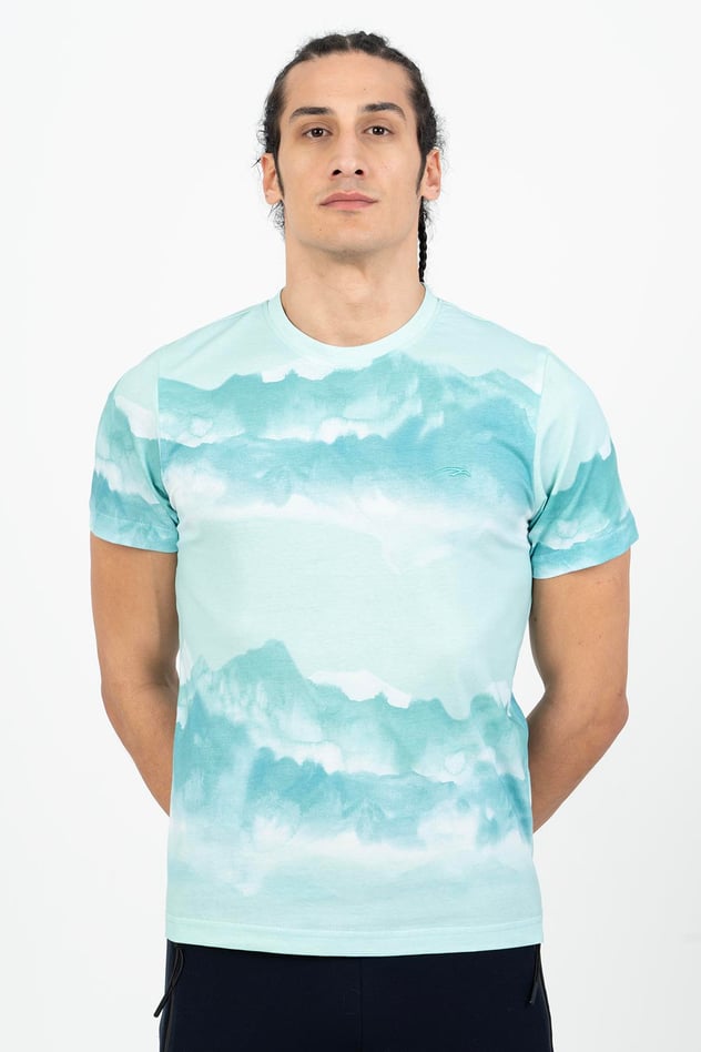 Maraton Sportswear Regular Erkek Bisiklet Yaka  Kısa Kol Basic T-shirt 21548