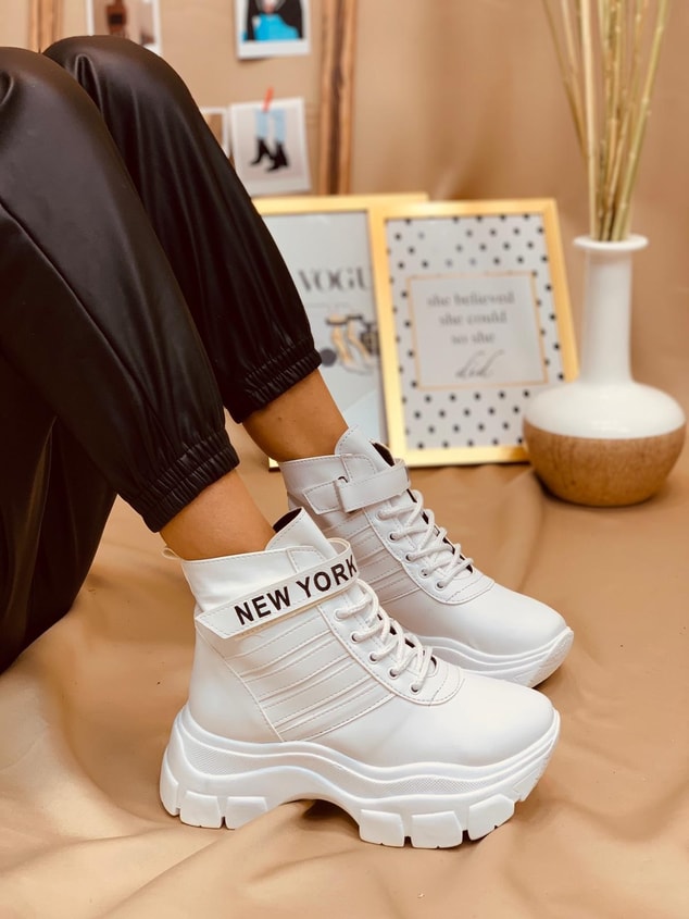 Bembeyaz (Teddy PLUS) Kadın Spor Ayakkabı Sneakers