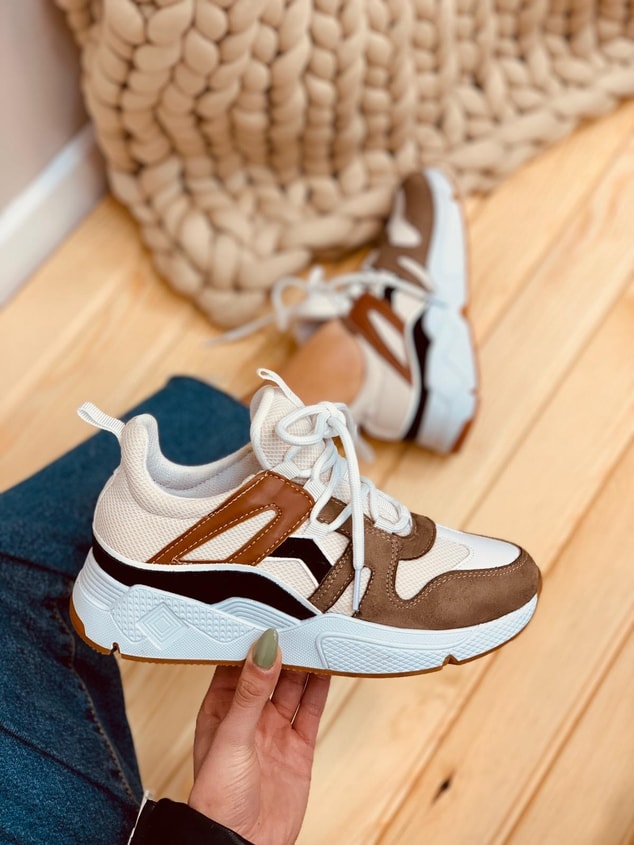 Füme Taba (Travis) Kadın Sneakers
