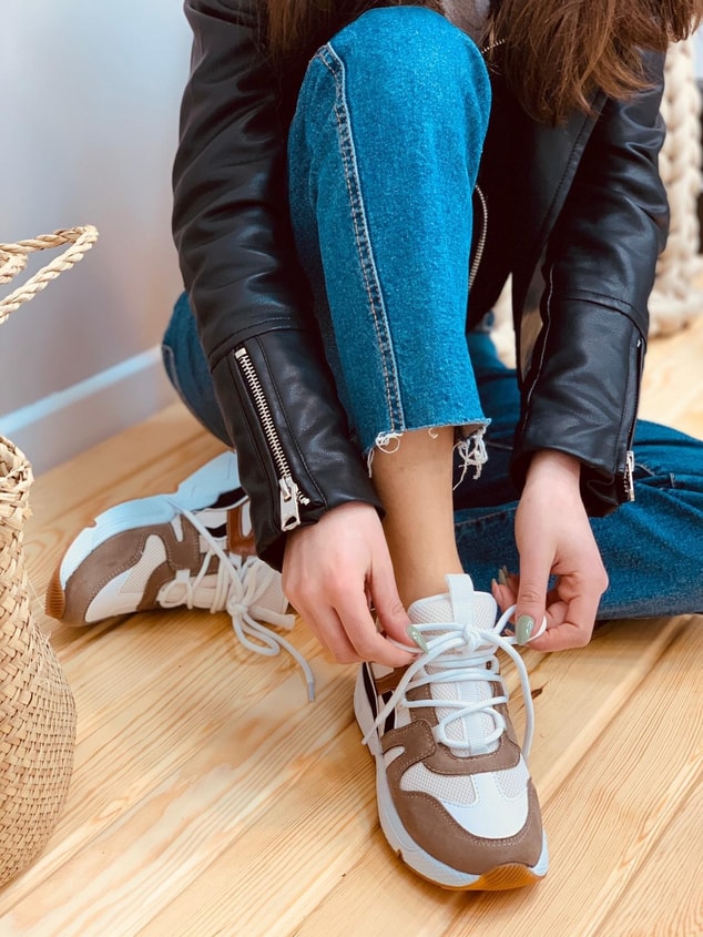 Füme Taba (Travis) Kadın Sneakers