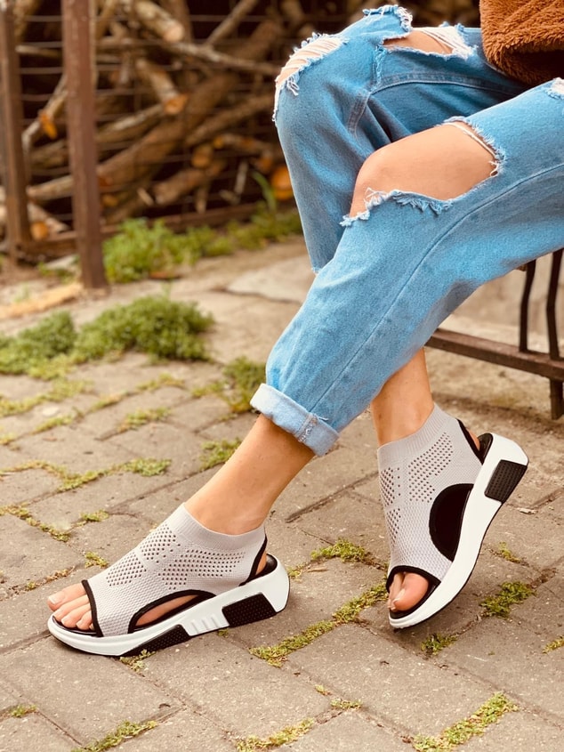 Gri (Tiny) Kadın Spor Ayakkabı Sneakers