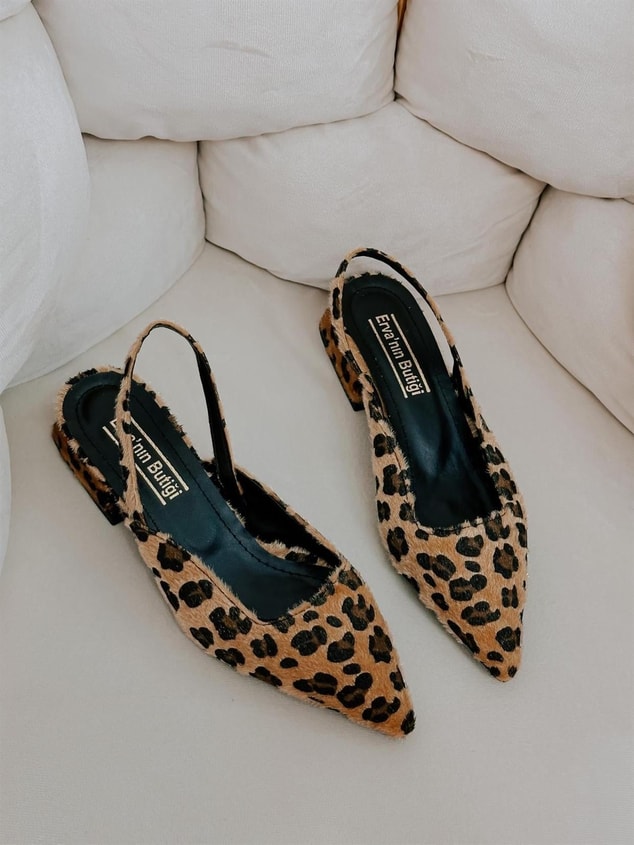 Leopar (Terry) Kadın Babet