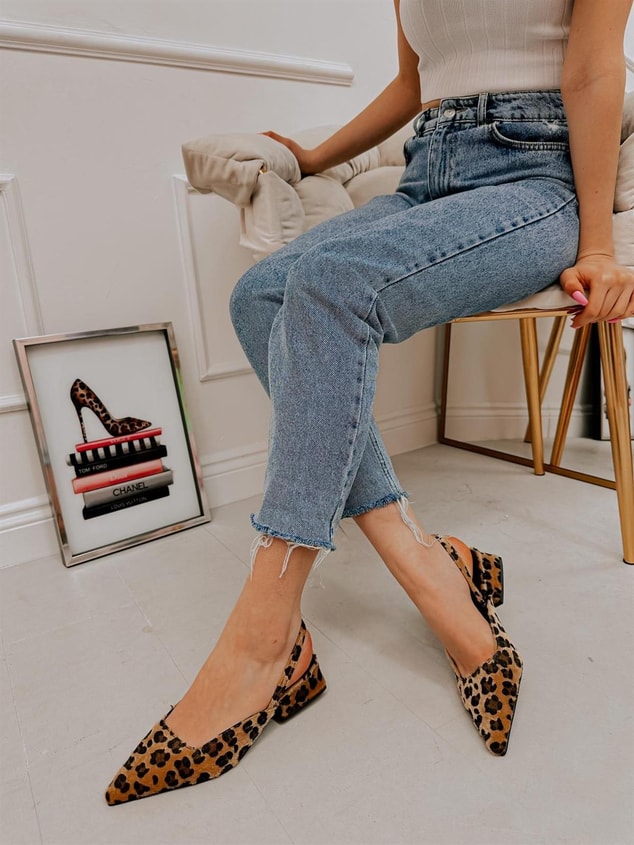 Leopar (Terry) Kadın Babet