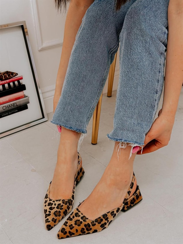 Leopar (Terry) Kadın Babet