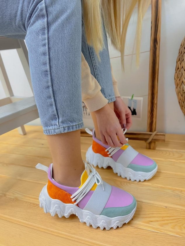 Lila Taba (Elixir) Kadın Sneakers