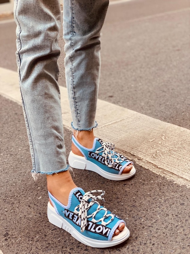 Mavi (Love) Kadın Spor Ayakkabı Sneakers