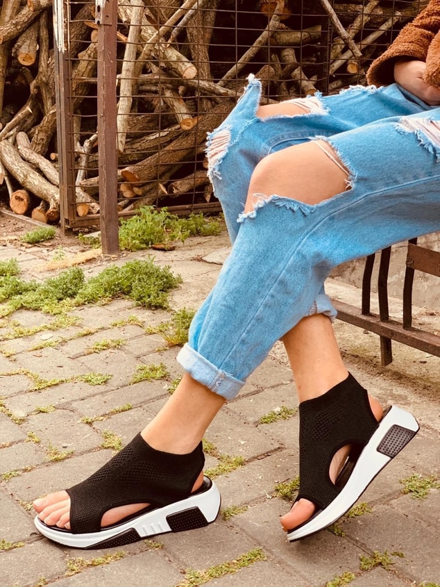 Siyah (Tiny) Kadın Spor Ayakkabı Sneakers