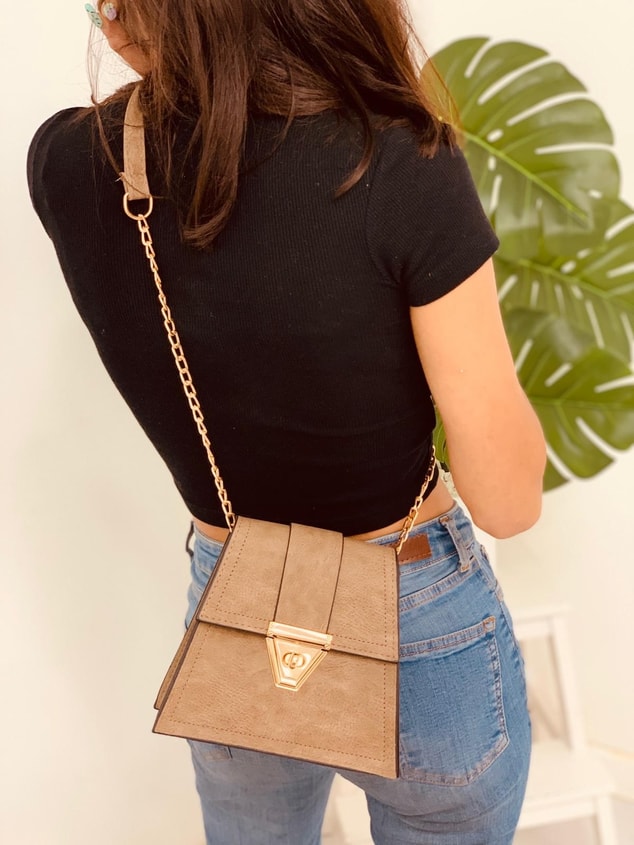 Taba (Corn) Halka Detay Ip Askılı Çanta