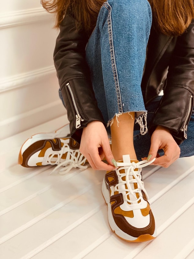 Taba Hardal (Travis) Kadın Sneakers