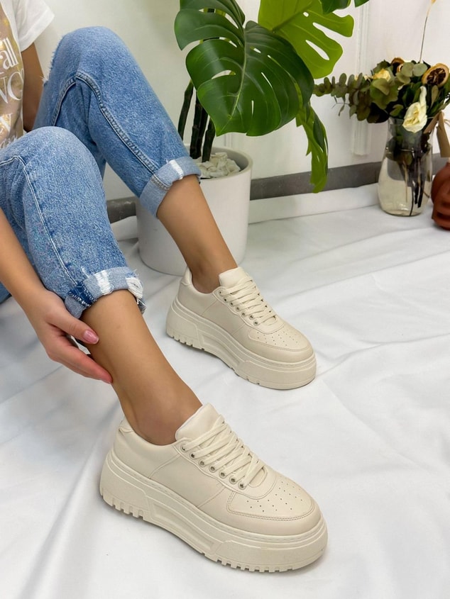 Ten Cilt (Craft) Kadın Bağcıklı Sneakers