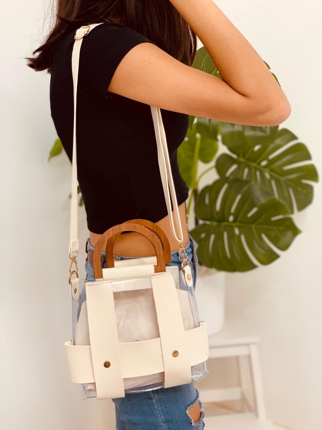 Ten Şeffaf (Lilly) Cüzdanlı Çanta