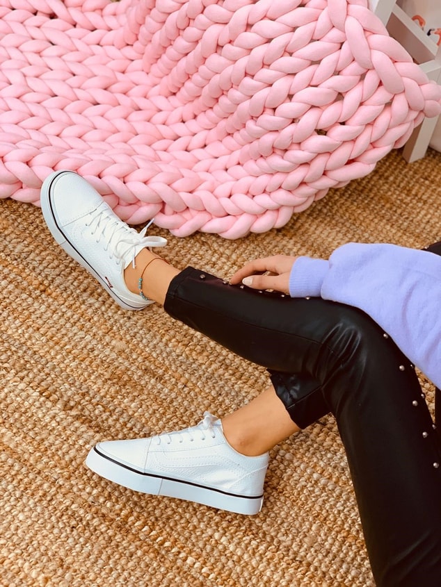Vans -Beyaz Kadın Spor Ayakkabı Sneakers