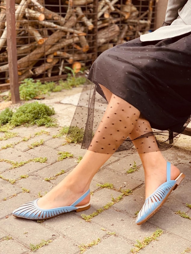 Bebe Mavi (Serena) Lazer Kesimli Kadın Babet