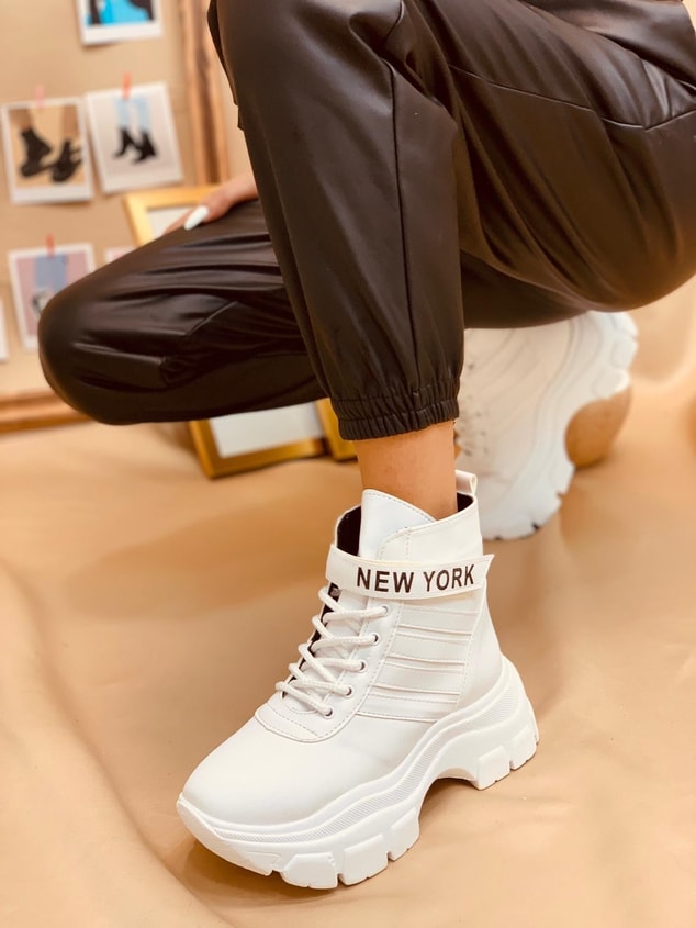 Bembeyaz (Teddy PLUS) Kadın Spor Ayakkabı Sneakers