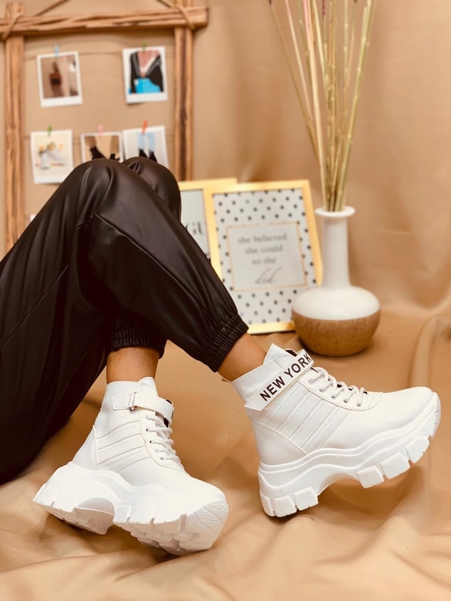 Bembeyaz (Teddy PLUS) Kadın Spor Ayakkabı Sneakers
