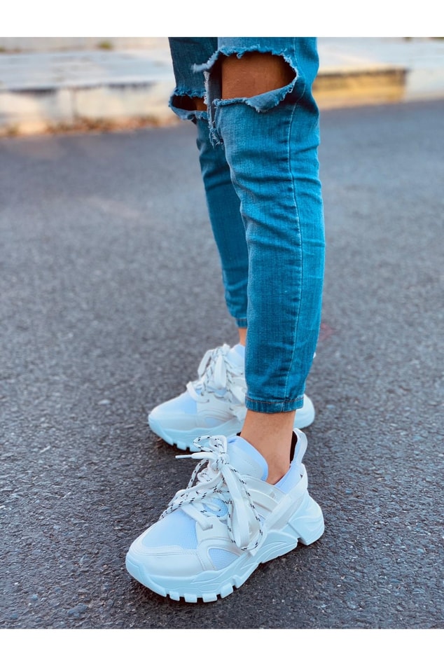 Beyaz (Tello) Kadın Spor Ayakkabı Sneakers