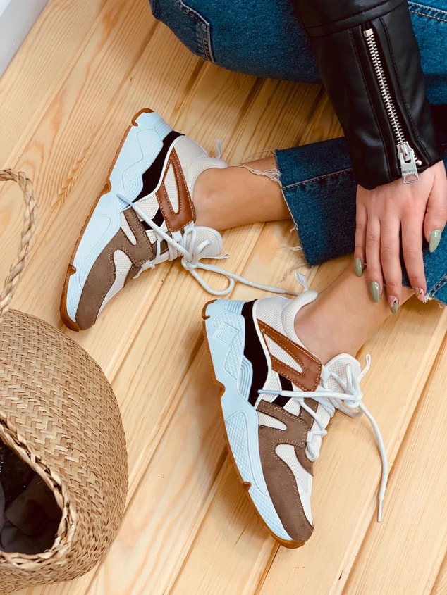 Füme Taba (Travis) Kadın Sneakers