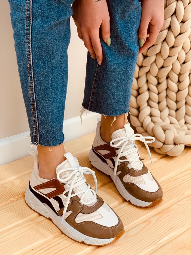 Füme Taba (Travis) Kadın Sneakers