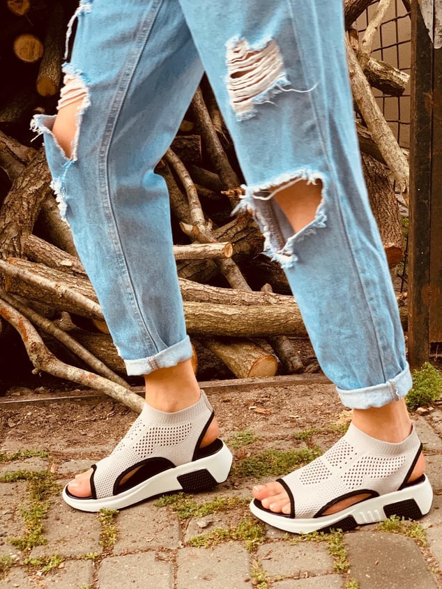 Gri (Tiny) Kadın Spor Ayakkabı Sneakers