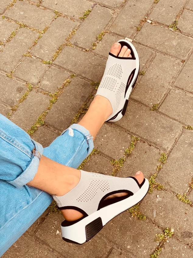 Gri (Tiny) Kadın Spor Ayakkabı Sneakers