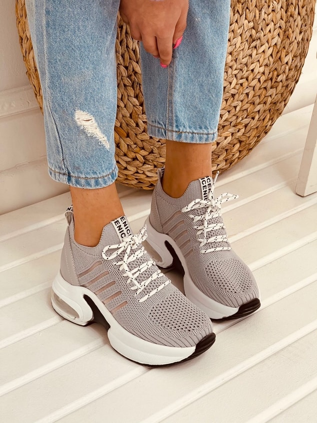 Gri Triko (Veni) Kadın Sneakers