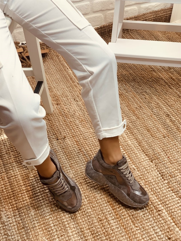 Gri(Kent)  Kadın Spor Ayakkabı Sneakers