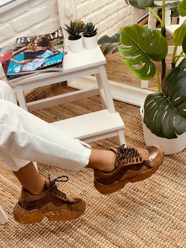 Kahve (Kent)  Kadın Spor Ayakkabı Sneakers