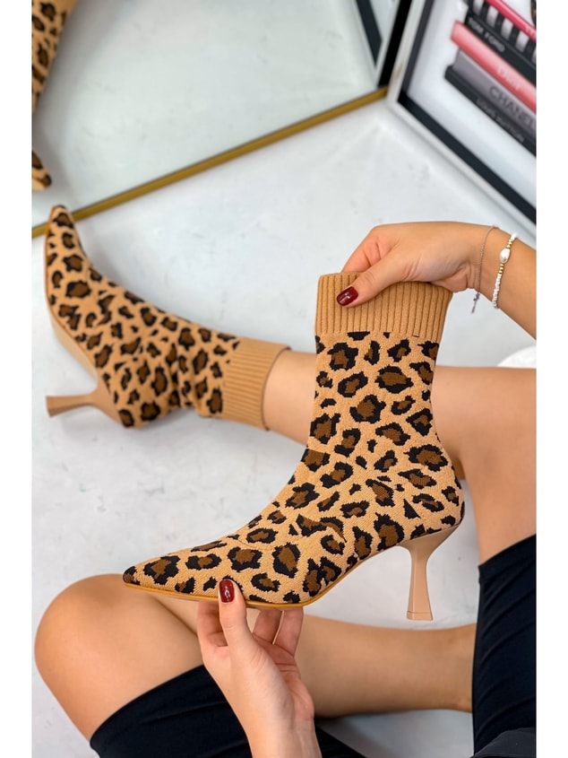Leopar Triko (Mila) Kadın Bot