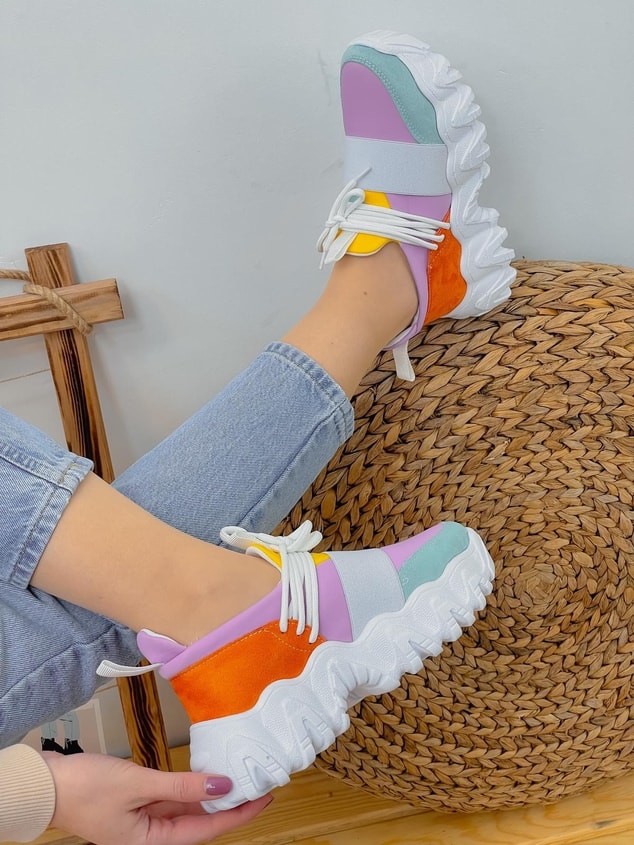 Lila Taba (Elixir) Kadın Sneakers