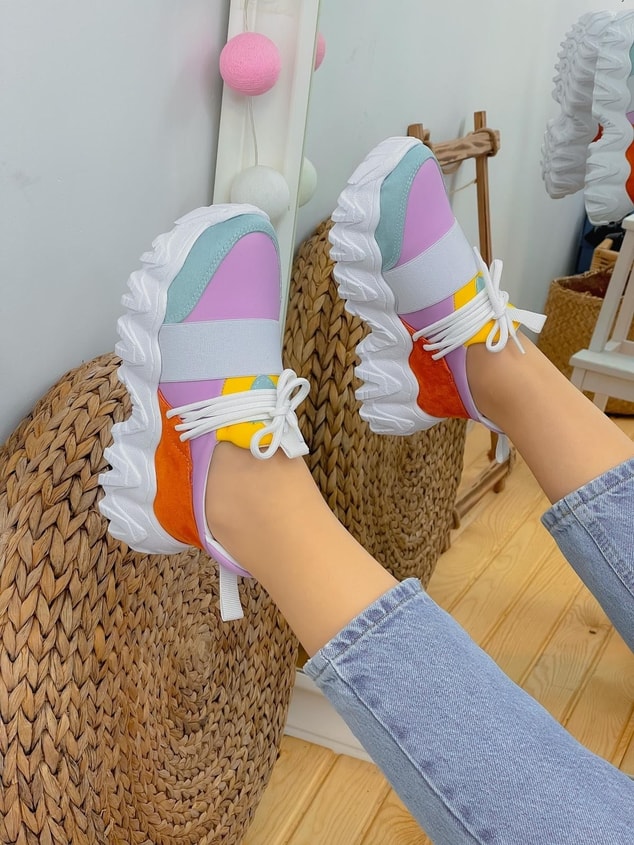 Lila Taba (Elixir) Kadın Sneakers