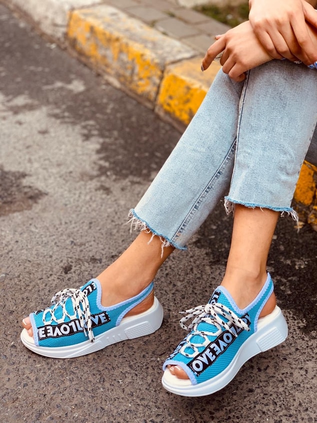 Mavi (Love) Kadın Spor Ayakkabı Sneakers