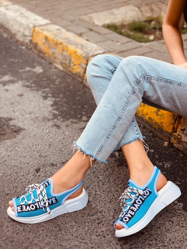 Mavi (Love) Kadın Spor Ayakkabı Sneakers