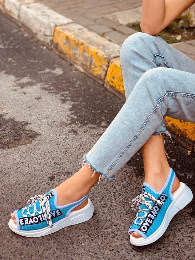 Mavi (Love) Kadın Spor Ayakkabı Sneakers