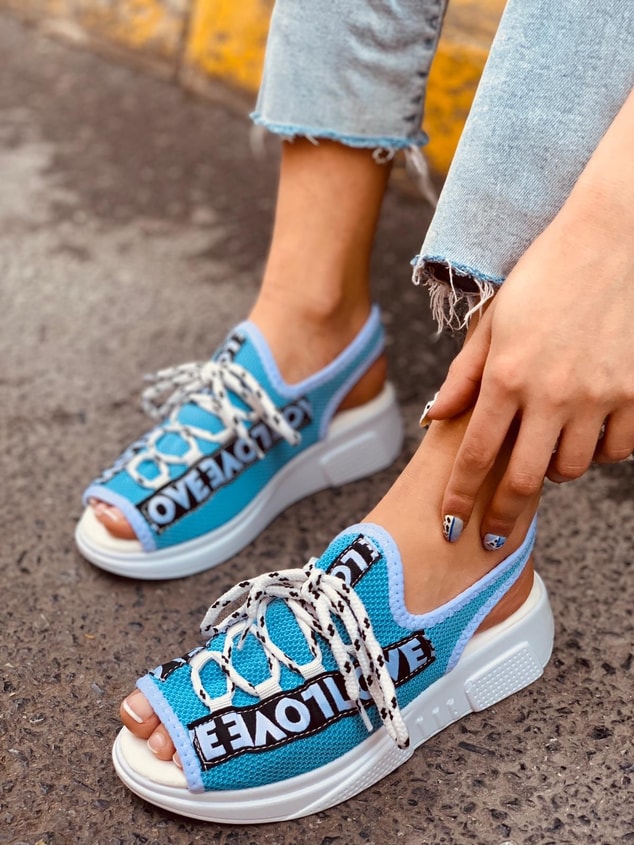 Mavi (Love) Kadın Spor Ayakkabı Sneakers